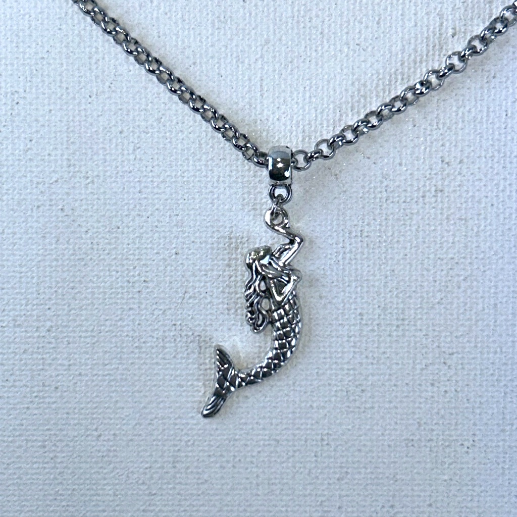 Handmade Hypoallergenic Stainless Steel Mermaid Necklace Beach Boho Casual 50$